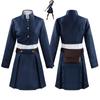 Anime Jujutsu Kaisen Kugisaki Nobara Cosplay Costume Top Skirt Halloween Wigs Women Waist Bag Fancy Party Dress Set
