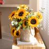 Decorative Artificial Flowers Fake Flower Decoration Home Artificial Plants Accessorie Wedding Decor Desk Accessorie Home Decor