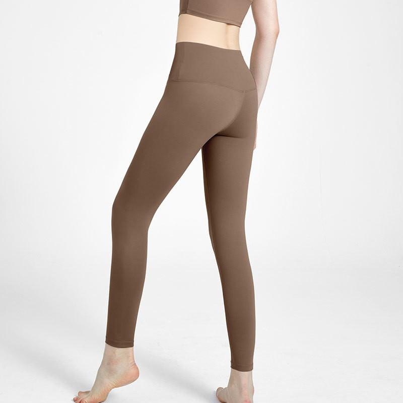 Womens High Waist Seamless Yoga Pants Tight Fit Stretchy Leggings Gym Running Dance Fall