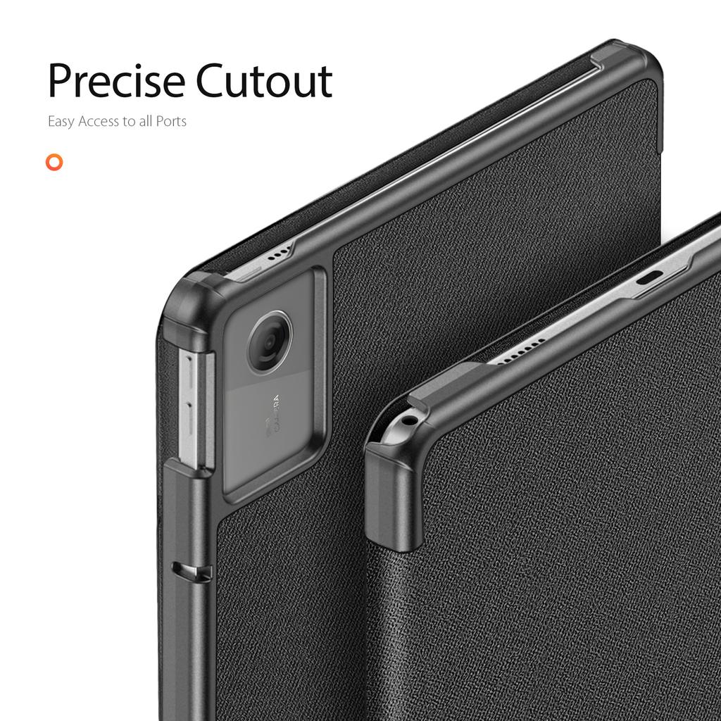 Für Lenovo Tab K11 Gen 2/Lenovo Idea Tab Hülle DUX DUCIS Domo Serie Faltständer PU Leder Schutz Tablet Hülle