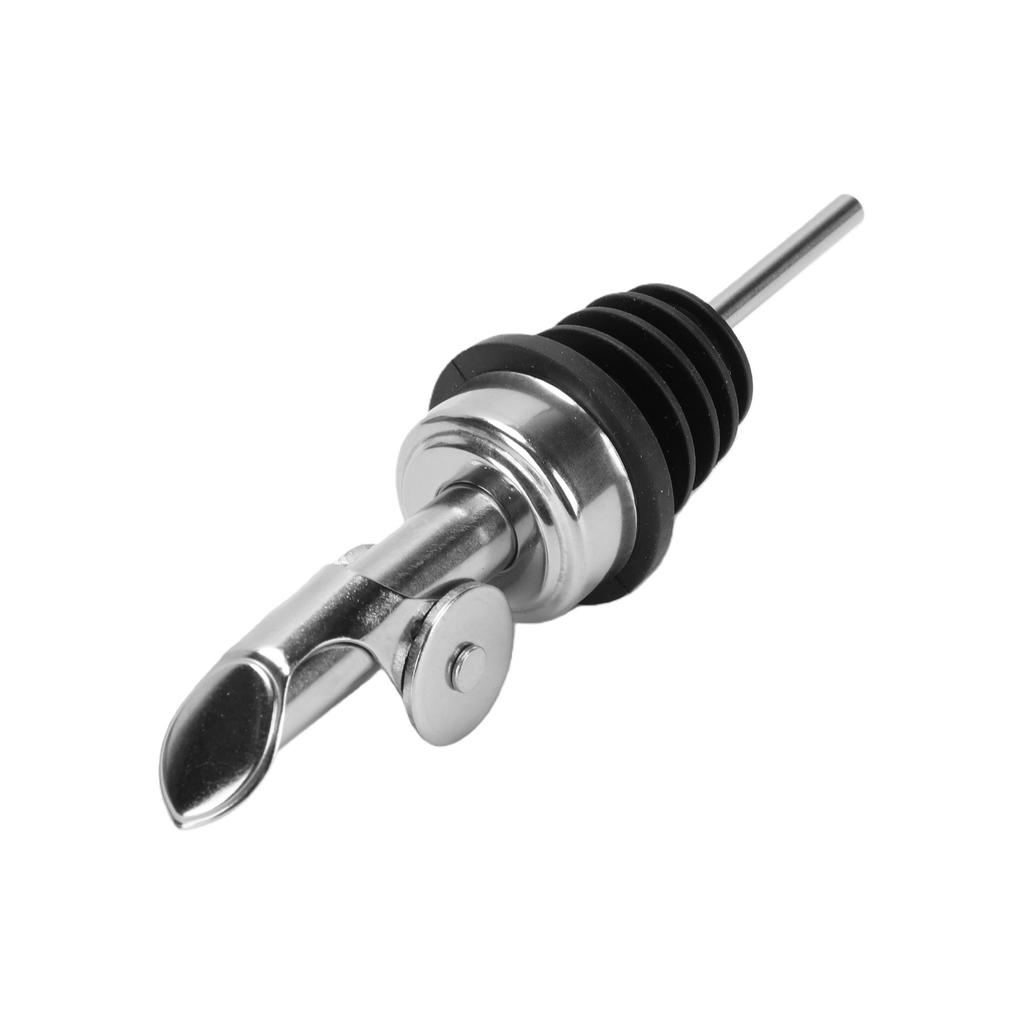 6er-Pack Weinflaschenausgießer Edelstahl-Spirituosenausguss Automatischer Olivenölspender für 3/4" Flaschenhals