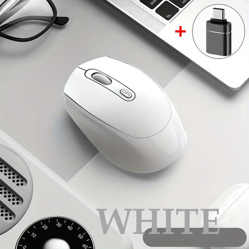 Bluetooth-compatible Wireless Mouse Ergonomic Computer Mouse PC Optical Mause with USB Receiver 2.4Ghz Wireless Mice For Laptop