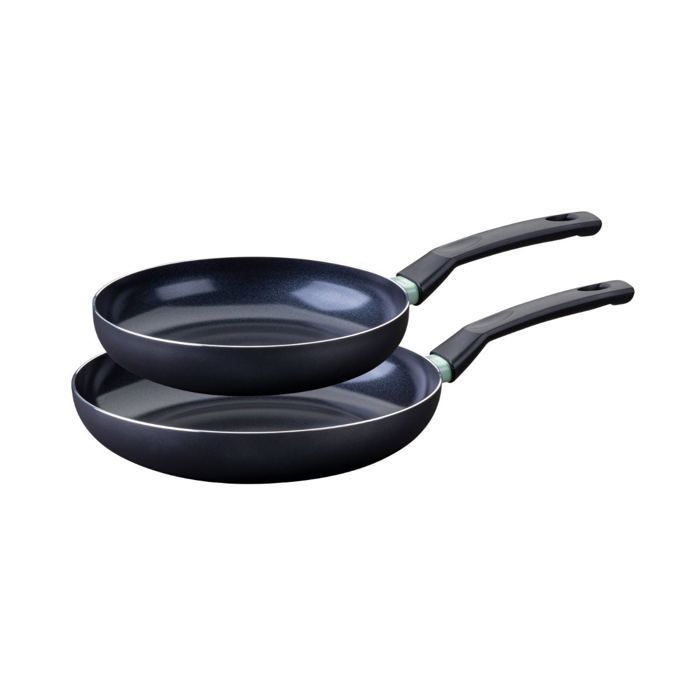 Set de 2 poêles - FACKELMANN - Brandao - Antiadhésives céramique - 24 et 28 cm