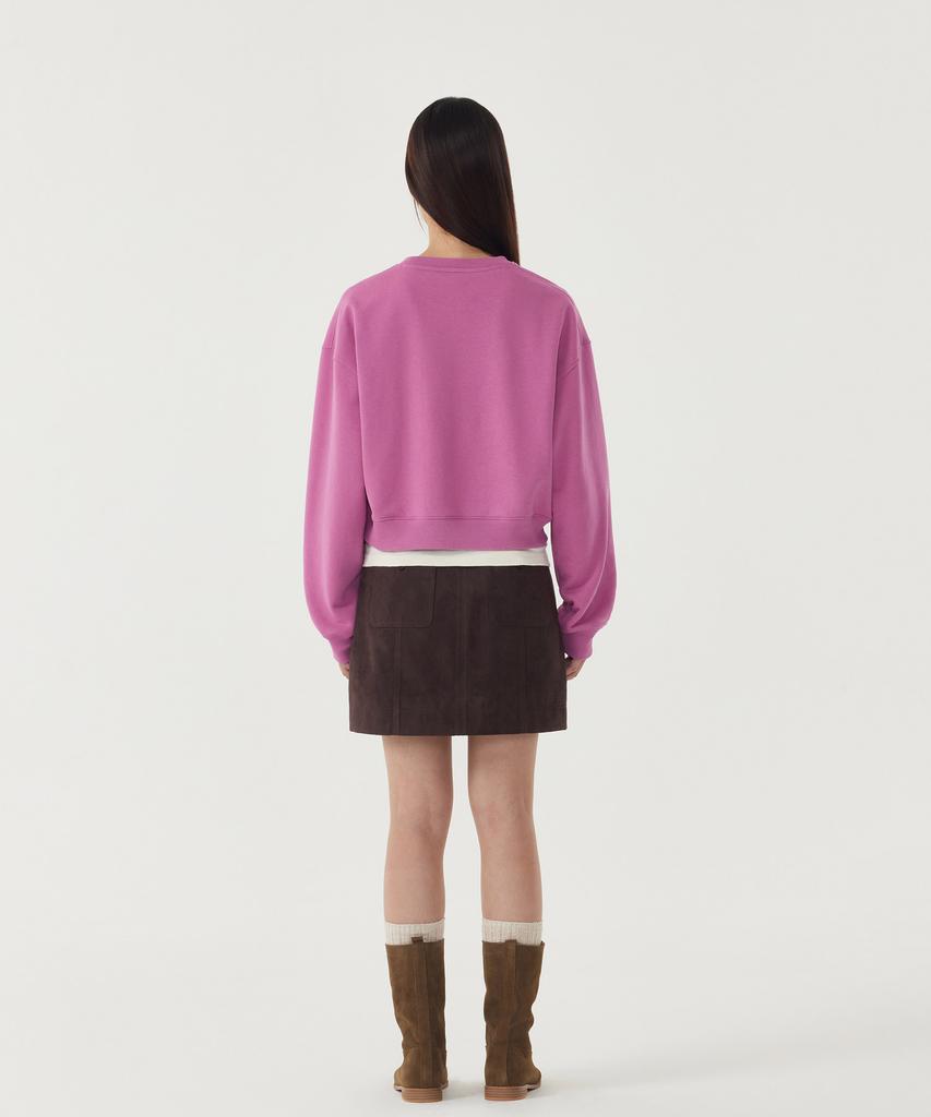 COVERNAT WOMAN Circus Graphic Sweatshirt Magenta