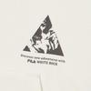 Fila Snap Hoodie White Rock