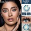 Eyeshare 2 Stück Neue Farbige Kontaktlinsen für Augen Mode Blaue Linsen Natur Weiche Linsen Schönheit Pupillen Make-up