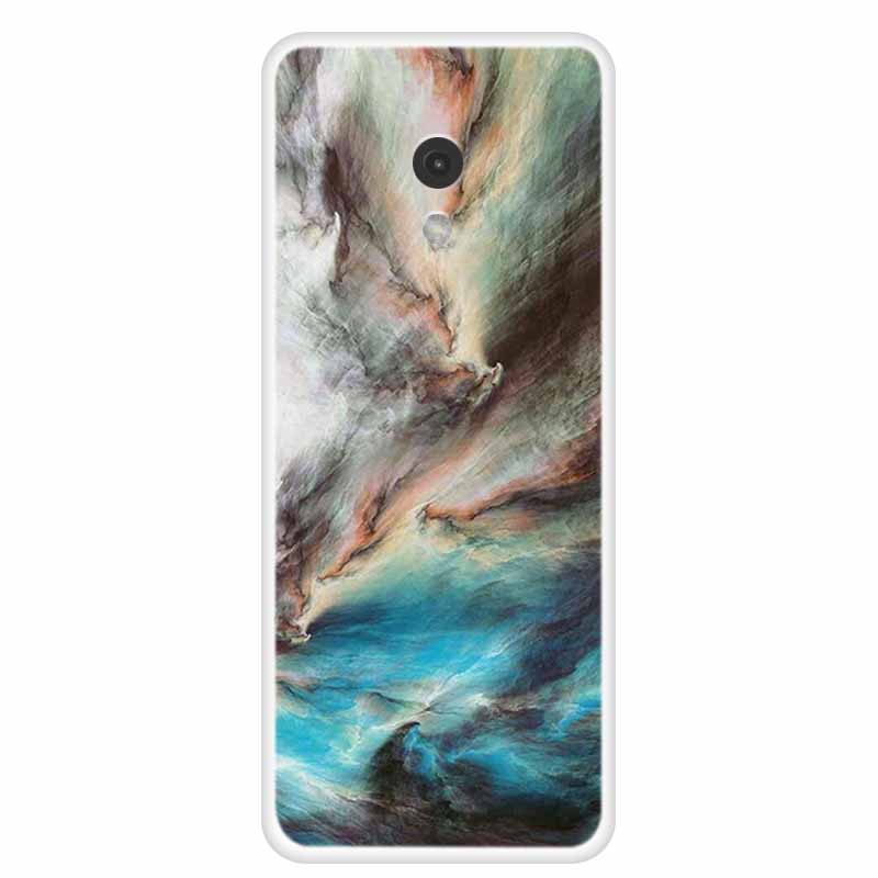 Pour Nokia 215 4G 2024 Coque Nokia 235/220 4G 2024 Marbre Peint Transparente TPU Coque Arrière pour Nokia220 4G Coque de Protection ClearShell