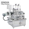 Zonesun ZS-VTZL4A Automatic Vacuum Perfume Filling Machine Fragrance Bottle Filler