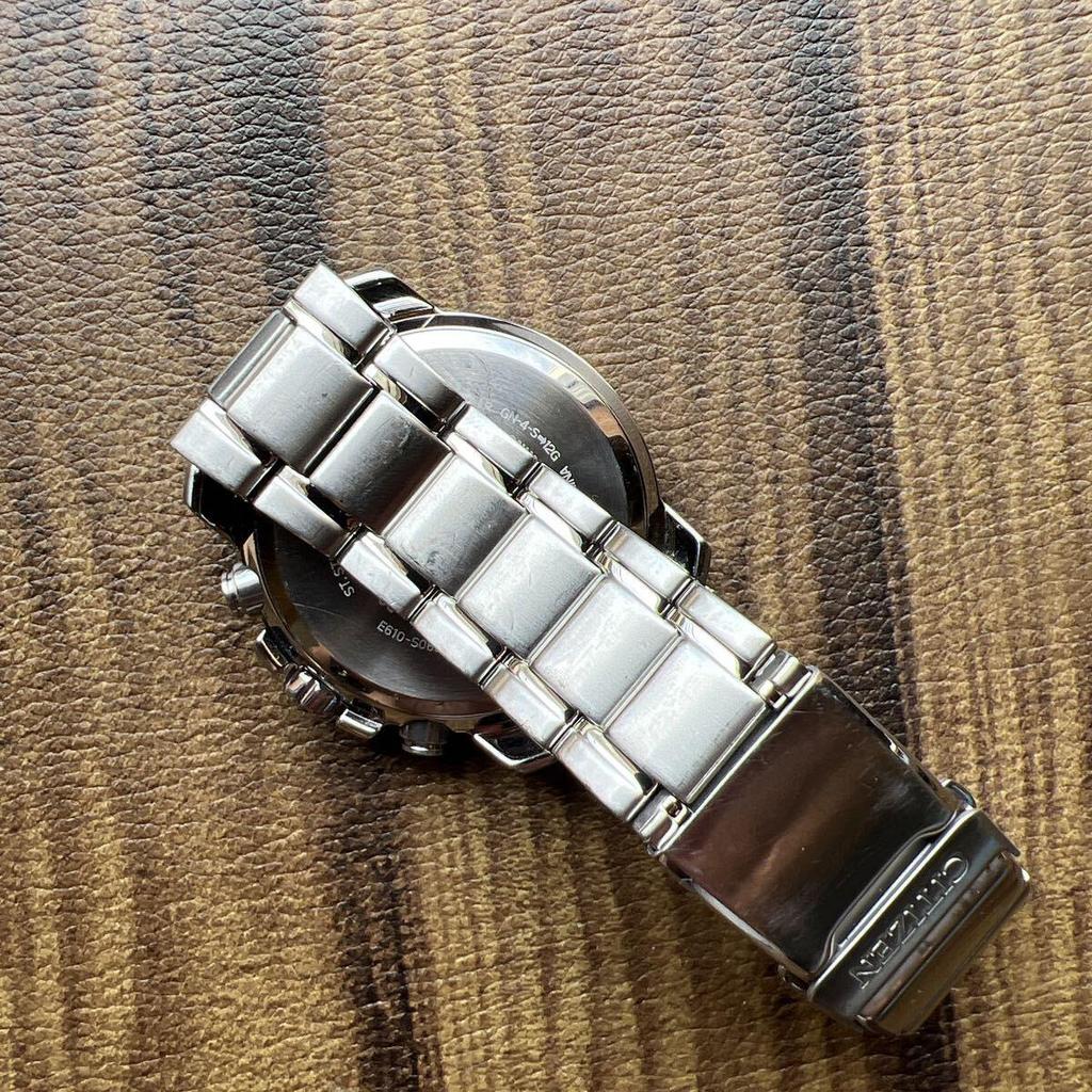 Used CITIZEN PROMASTER Eco-Drive Radio-controlled Solar Powered Watch PM56-3052 Men's