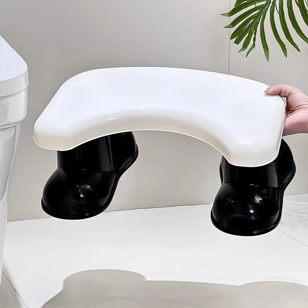 Plastic Toilet Stool Portable Toilet Gadget Comfortable Anti-Slip Seat Stool  Children