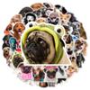 10/30/50PCS Kawaii Dog Hat PVC Sticker Aesthetic DIY Decoration Scrapbooking Accessories Stationery School Supplies