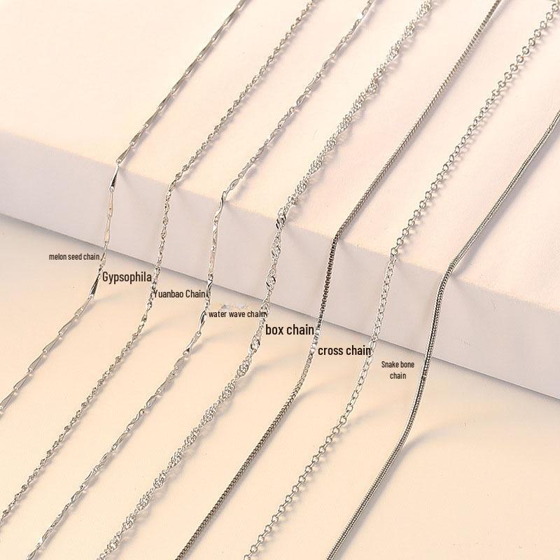 

Adjustable DIY Cross Necklace with Clavicle Chain for Women