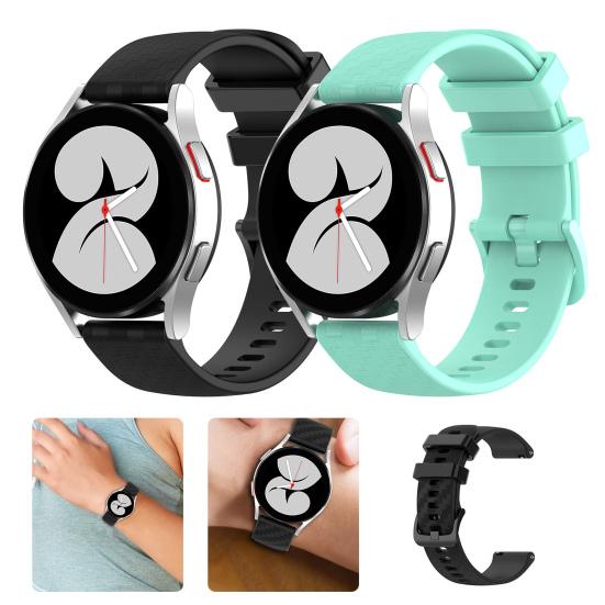 

Ремешок для часов Универсальный водонепроницаемый узор из углеродного волокна 20/22 мм Силиконовый спортивный ремешок для часов Замена ремешка для Amazfit GTS 2mini/BIP U/GTS 3 20mm