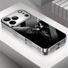 Exquisite Erzengel Mode Handyhüllen carcasa Smartphone Glas Handyhülle für iPhone 17 16 15 14 13 12 11pm Pro Plus fundas