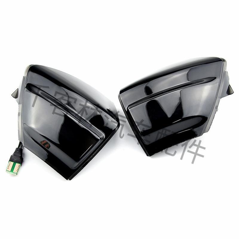 

Amber Sequential Turn Signal Mirror Compatible with Ford S Max 2007 2014 Kuga C394 C MAX High Quality Car Accessories blackened