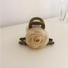 Rose Fairy Hair Clip: Medium Summer Shark Clip for Elegant Hair Styling