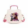 Kids Cartoon Huntress Girl Squad Crossbody Bag Kpop Printed PU Leather Structured Sling Bag Cute Mini Purse