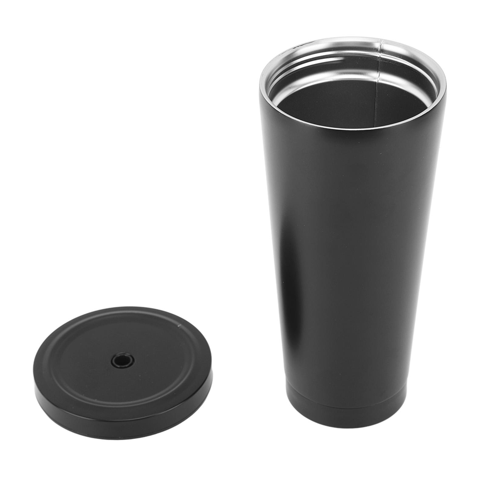 Stainless Steel Insulated Coffee Travel Mug 25oz 750ml Mug with Straw Lid for Car Camping