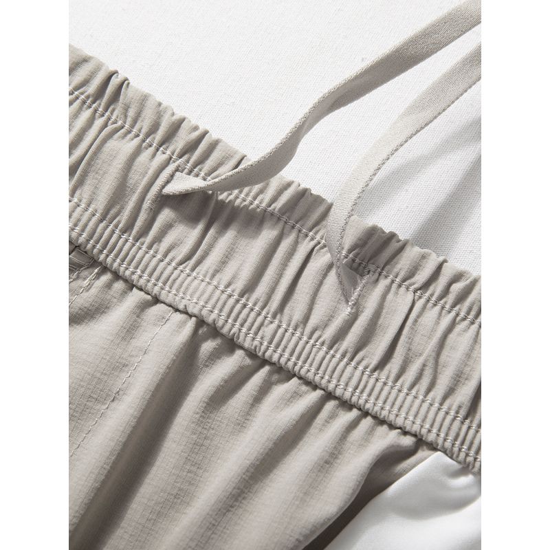 Shorts Men's Summer Thin Stretch Outdoor Quick-Drying Multi-pockets Overalls Fashion Trendy Loose Straight Shorts