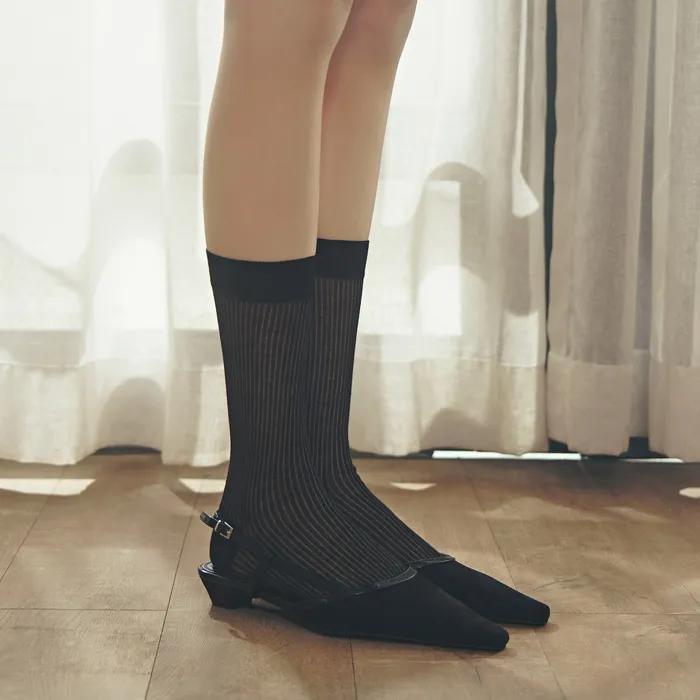 [Renewal ver.] Bonbon See-through Socks 4 colors