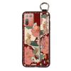 Lanyard Fashion Phone Case For HTC Desire 20 Plus/D20+ Kickstand Wristband Shockproof Waterproof Wrist Strap Silicone