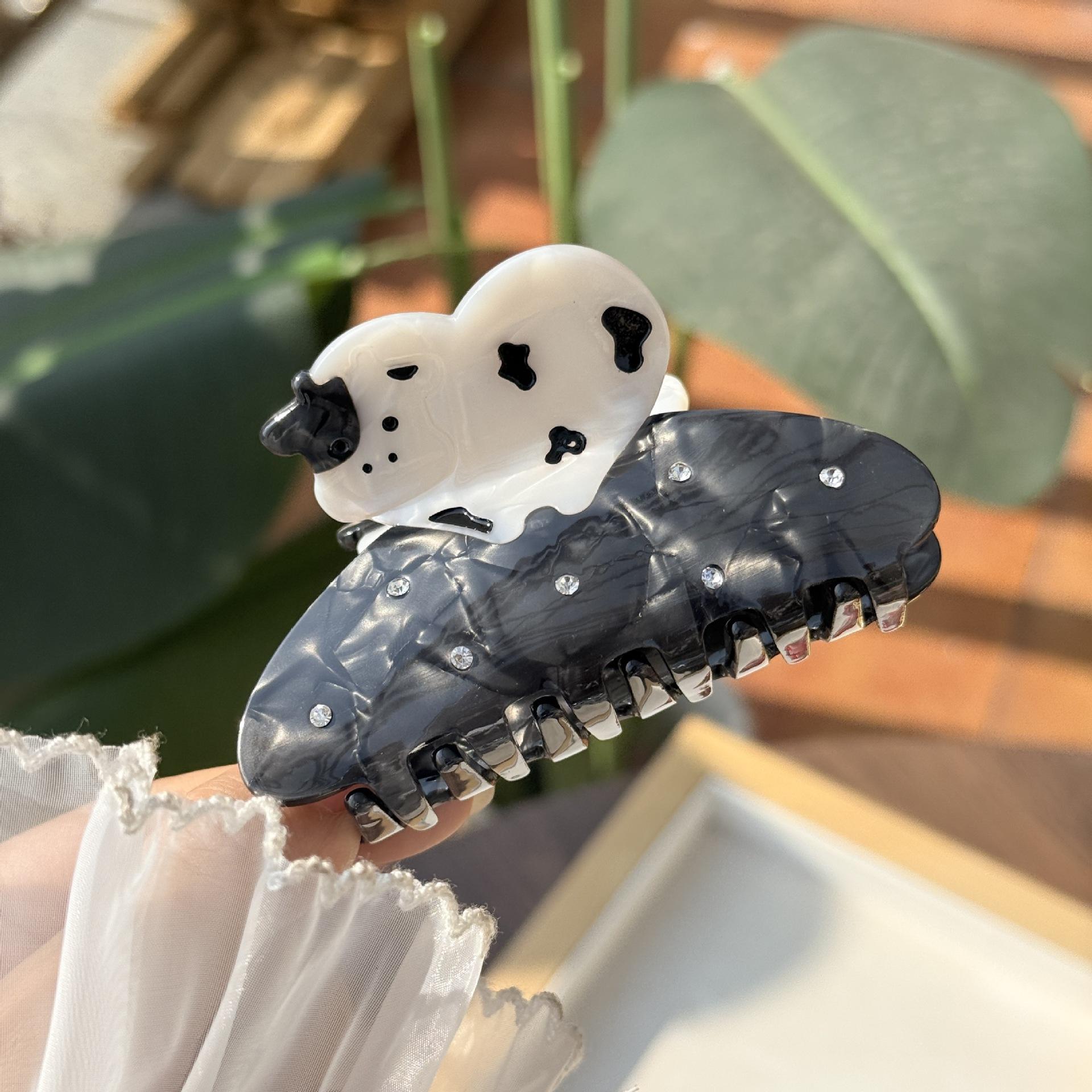 

New style acetic acid cola monster hair clip, butter dopamine, cute animal, sweet hair clip, cartoon hair grip hair accessory