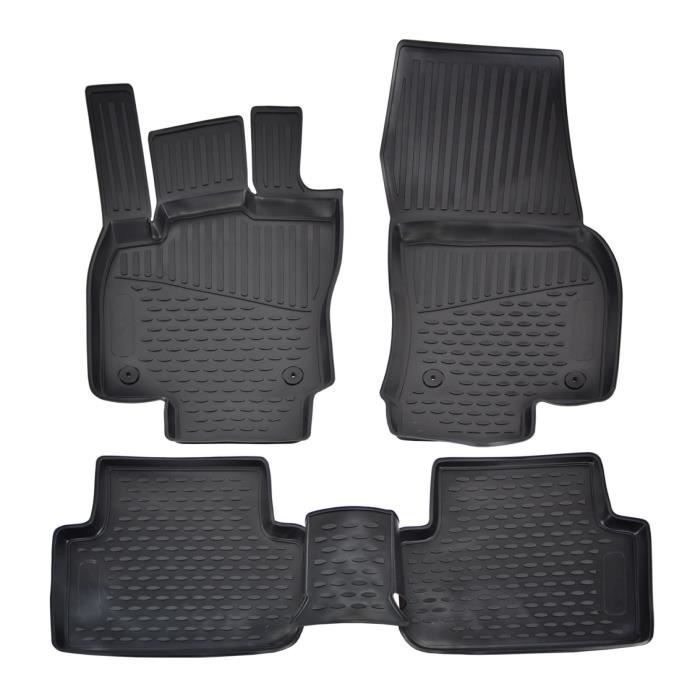 Tapis De Sol - Exclusive - VW Ibiza - Caoutchouc 3D - Système De Fixation - Toutes Saisons