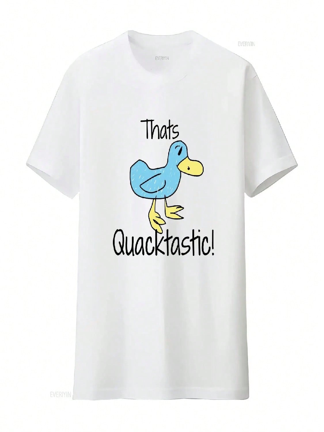 That s Quacktastic Blue Duck Drawing From Billy Adam Sandler Movie Funny T Shirt Vintage Washed Stylish Versatile S разноцветный