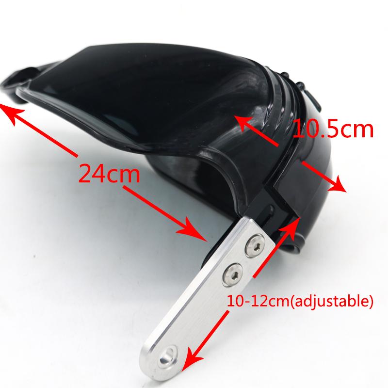 LMoDri Motorcycle Handguards Handlebar Hand Guards Brush Bar Protector for Yamaha Kawasaki Moto Dirt Bike ATVS 22mm