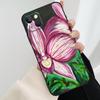 Orchid Flowers Colorful Phone Case For iPhone 17 Pro Max 14 13 12 11 15 16 Pro Max mini 15 16 Plus 16e 17 Air Cover