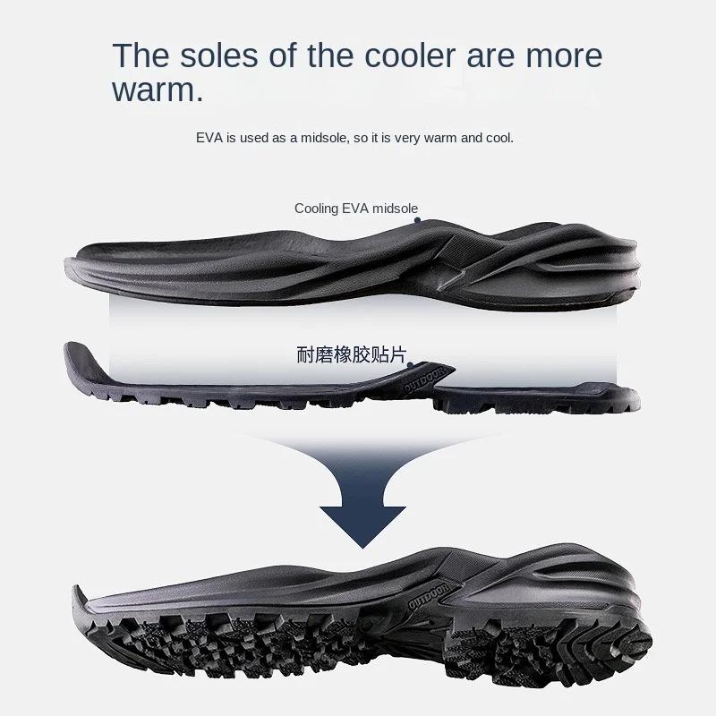 2024New Winter Men's Boots Fashion Outdoor Casual Platform Boot Plush Warm Snow Boots for Men High-top Cotton Shoes Botas Hombre