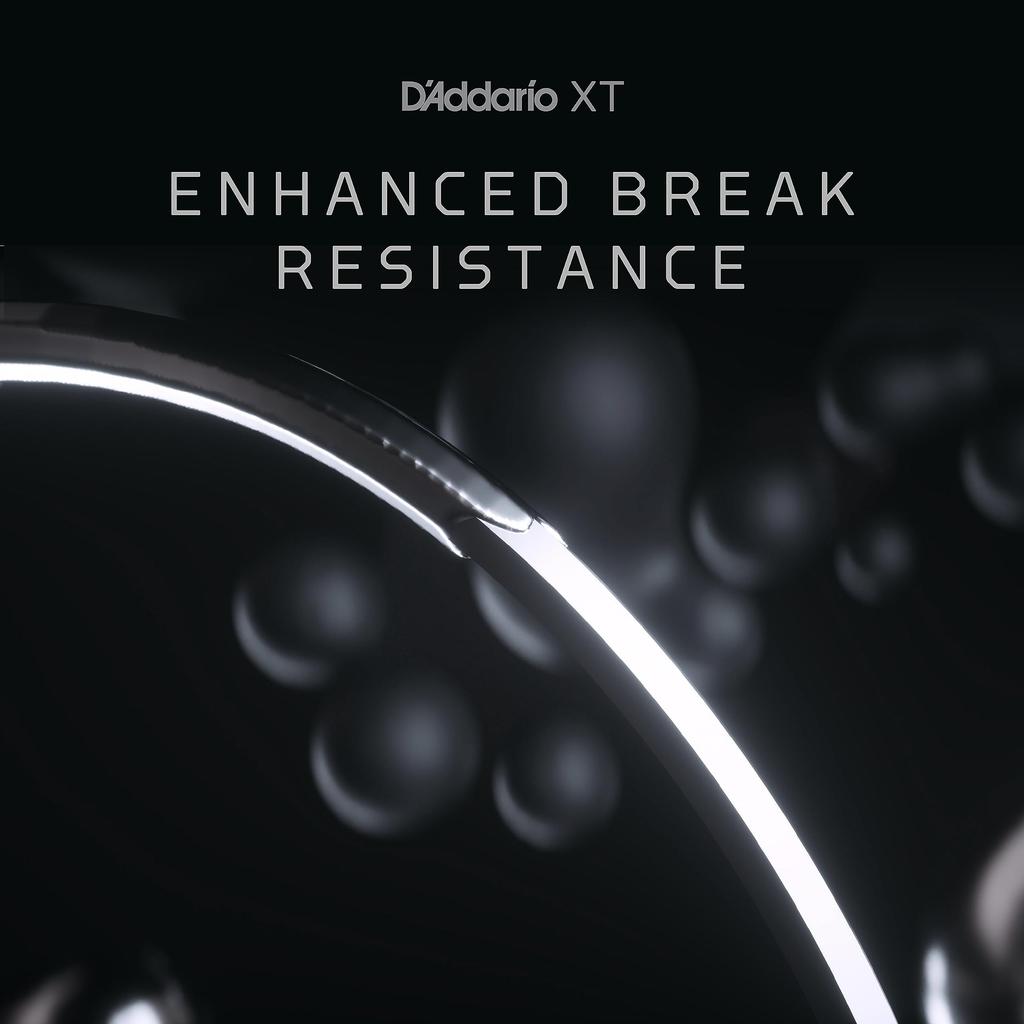 XT Coated Acoustic Guitar Phosphor Bronze D'Addario Strings, Light, .012-.053, XTAPB1253-3P, 3-Pack