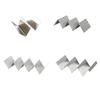 Wave Shape Stainless Steel Taco Display Stand Up Holder Rack Shell 1-4 Tacos