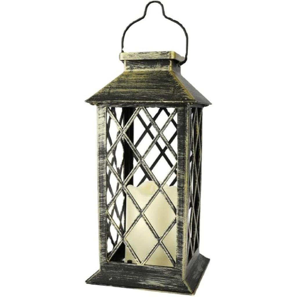 LED Solar Lantern Hanging Light Outdoor Yard Patio Garden Decor Lamp Landscape (#A)