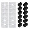 Pet Fountain Filters Filtration System Replacement Filter and Foam Water Purifications Filters Water Fountain Accessory