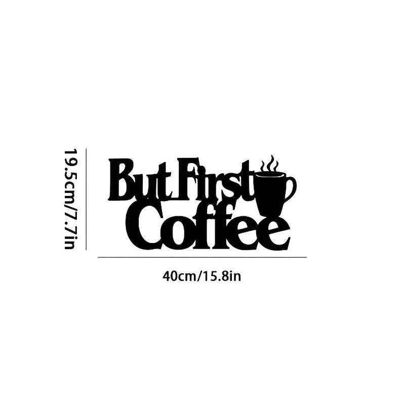 

Настенное панно с рисунком кофе из металла — стильный декор для ресторанов, офисов и домашних помещений | Элегантное настенное украшение светло-серый