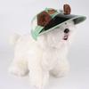 Pet Sun Hat Visor Cap Ear Hole Design for Cats Dogs Rabbits Teddy