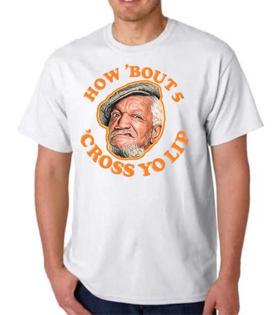 

ФРЕД САНФОРД САНФОРД и СЫН ФУТБОЛКА ФУТБОЛКА ВИНТАЖНОЕ ТВ-ШОУ КОМЕДИЯ МАНЕКЕН XL