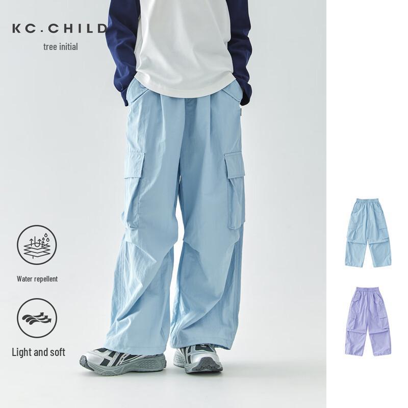 

Kechu Kids Summer Drawstring Cargo Pants 120