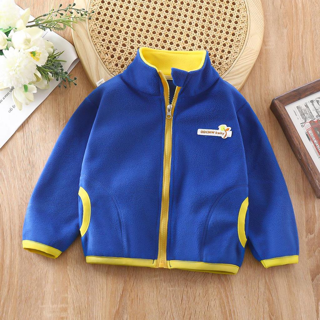 Fleece-Lined Hooded Sweatshirt for Toddlers - Boys & Girls Autumn/Winter Collection
