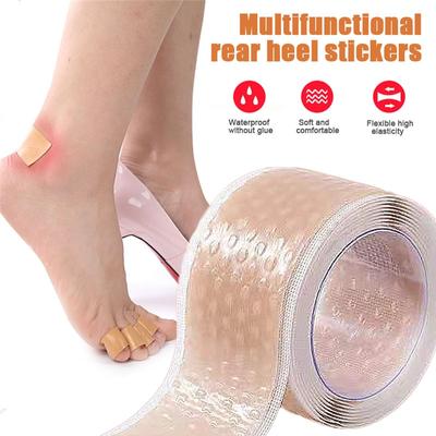 1PC Gel Heel Protector Foot Patches Adhesive Blister Pads Heel Liner Shoes Stickers Pain Relief Plaster Foot Care Cushion Grip