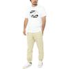 T Shirts Men's White Crew Neck Moderate Straight Fit DR7816-100