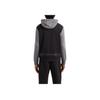 Emporio Armani EA7 FW24 Logo Letter Zipper Pocket Hooded Long Sleeve Sweatshirt Men Sweatshirt Black 6DPM34-PJVTZ-1200