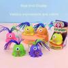 Pull Hair Screaming Fidget Monster Toy Soft BPA-Free Squeaky Sound Decompression Toy for Adult Office Stress Relief Home Play