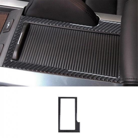 Carbon Fiber Interior Center Cupholder Cover Trim For Acura TL 2004-2008