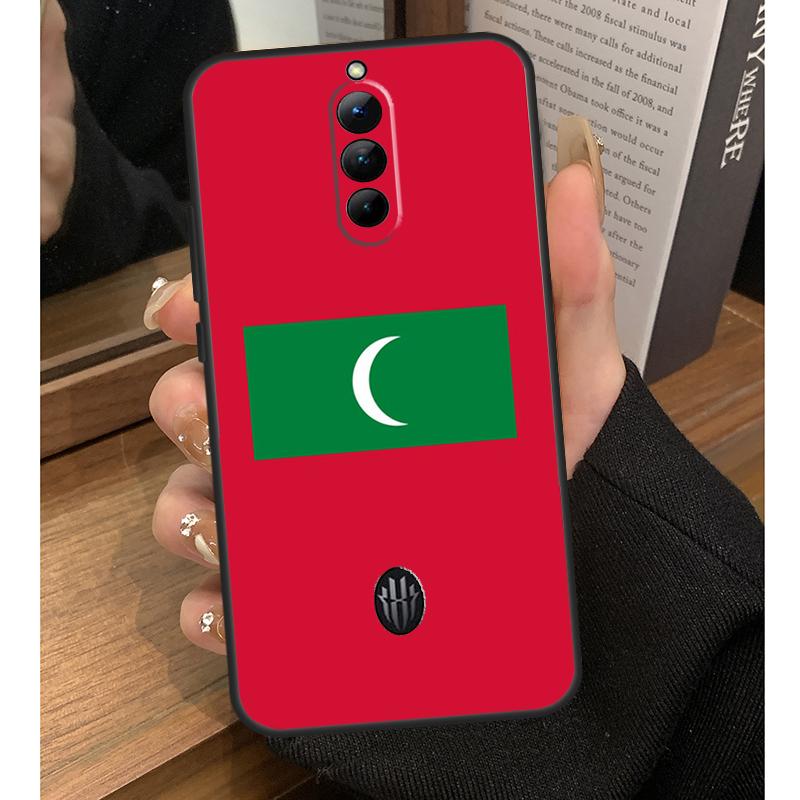 Maldives Map Case For Nubia Red Magic 8 9 10 Pro Plus 6 7 6S 7S Pro 5G 6R RedMagic 9S 8S Pro Plus Coque