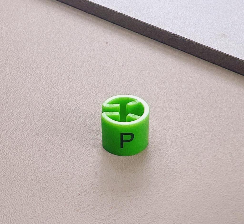 Double-Sided Round Clothing Size Marker Clip for Adult & Children Hangers