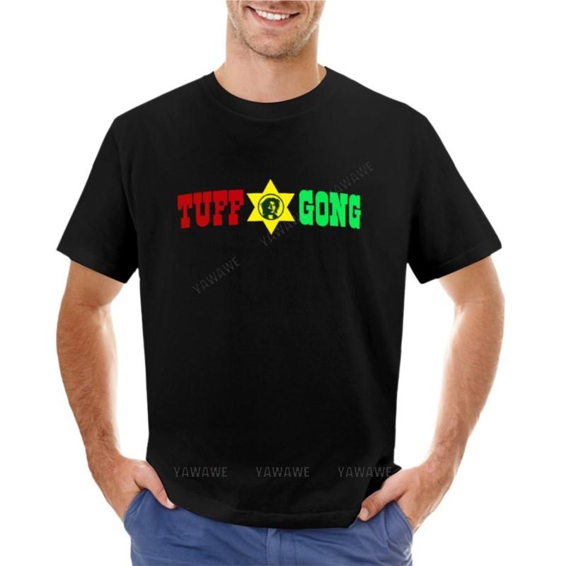 Tuff Gong Logo Classic T-Shirt Sports Fan T-shirts Shirts Graphic Tees Graphics T Shirt Mens White T Shirts S разноцветный