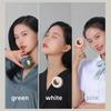 Portable Silent Fan Mini USB Rechargeable Bladeless Electric Clip-on Fan Adjustable 3-Speed Waist Fan Rotating Body Fan