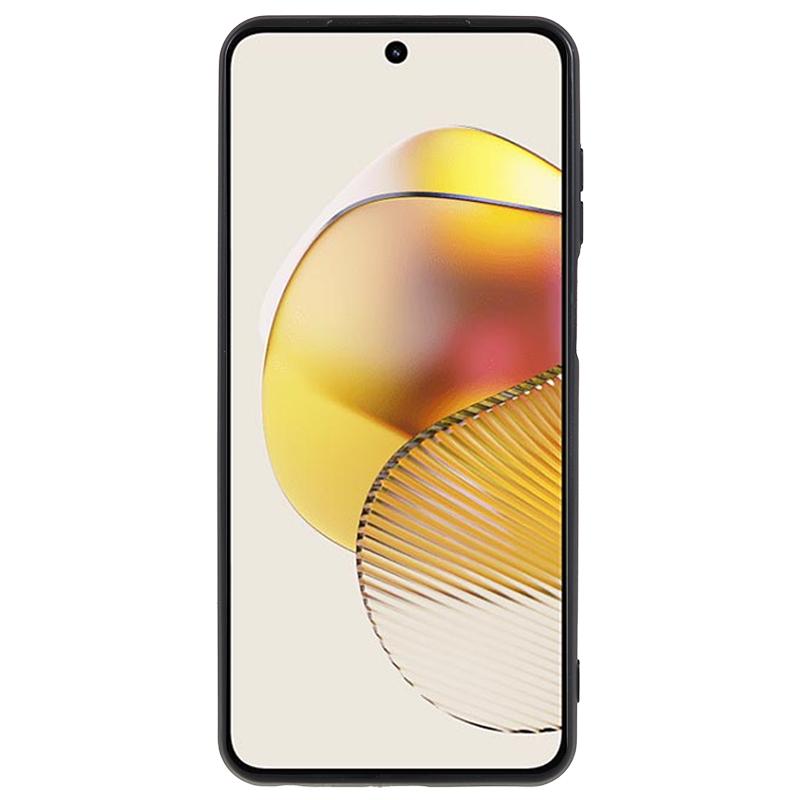 

For Motorola Moto G73 5G Anti-drop TPU Case Glossy Phone Cover Black